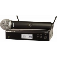 SHURE BLX24RE/PG58 K3E 606-638 MHz радиосистема вокальная с ручным передатчиком PG58