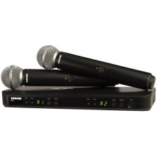 SHURE BLX288E/B58 K3E 606-638 MHz двухканальная радиосистема с двумя ручными передатчикакми BETA 58