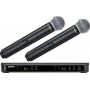 SHURE BLX288E/B58 K3E 606-638 MHz двухканальная радиосистема с двумя ручными передатчикакми BETA 58