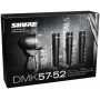 SHURE DMK57-52 универсальный комплект микрофонов для подзвучивания барабанов