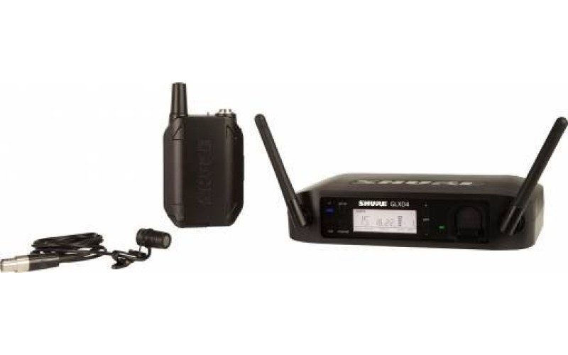 SHURE GLXD14E/85 Z2 2.4 GHz цифровая радиосистема с петличным микрофоном WL185