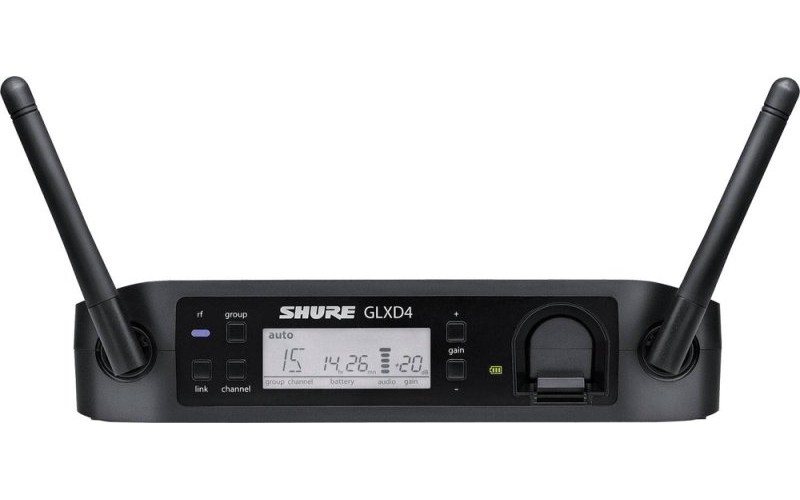 SHURE GLXD14E/MX53 Z2 2.4 GHz цифровая радиосистема с головным микрофоном WL93