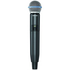 SHURE GLXD2/B58 Z2 2.4 GHz ручной передатчик для цифровых радиосистем с капсюлем микрофона BETA 58