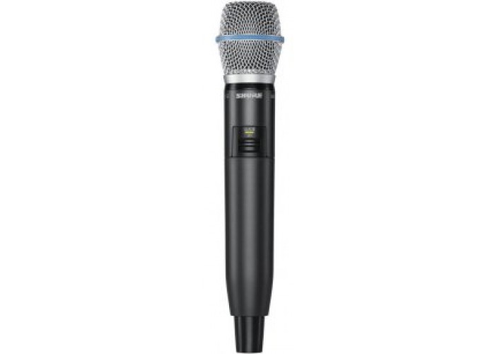 SHURE GLXD2/B87A Z2 2.4 GHz ручной передатчик для цифровых радиосистем с капсюлем микрофона BETA87A