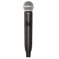 SHURE GLXD2/SM58 Z2 2.4 GHz ручной передатчик для цифровых радиосистем с капсюлем микрофона SM58