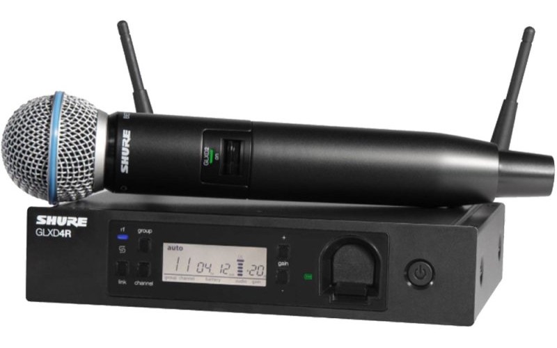 SHURE GLXD24RE/B58 Z2 2.4 GHz цифровая радиосистема GLXD Advanced с капсюлем динамического микрофона