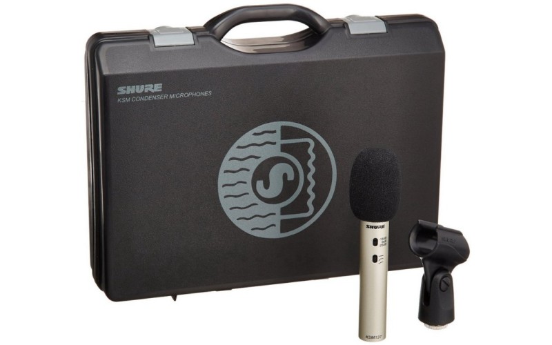 SHURE KSM137/SL студийный конденсаторный инструментальный микрофон с кейсом