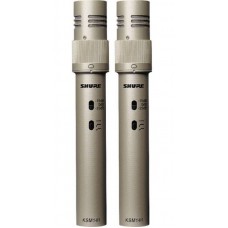 SHURE KSM141/SL ST PAIR подобранная стерео пара студийных конденсаторных инструментальных микрофонов