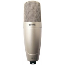 SHURE KSM32/SL студийный конденсаторный микрофон с алюминиевым кофром и гибким креплением