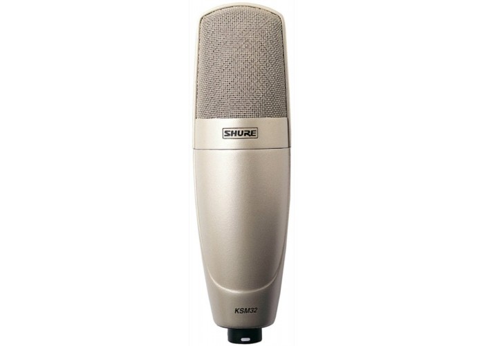 SHURE KSM32/SL студийный конденсаторный микрофон с алюминиевым кофром и гибким креплением