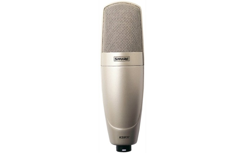 SHURE KSM32/SL студийный конденсаторный микрофон с алюминиевым кофром и гибким креплением