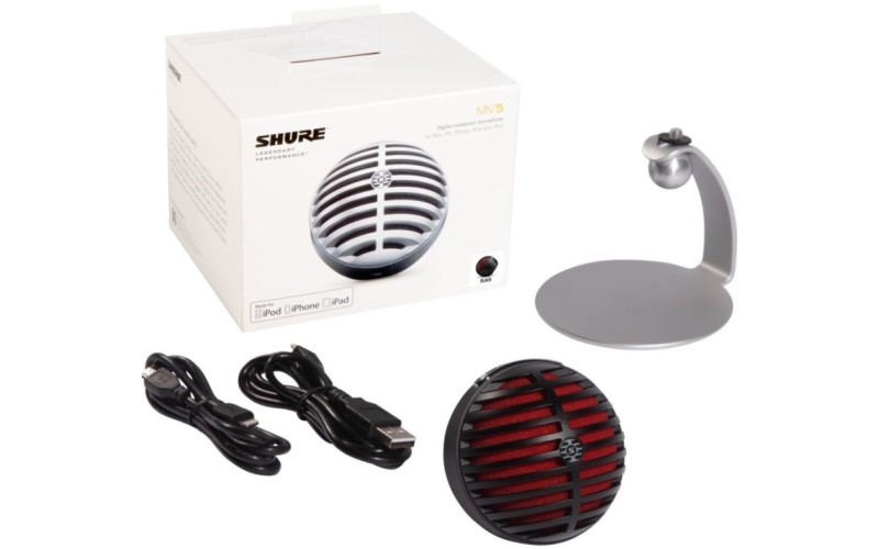 SHURE MV5-B-DIG цифровой USB микрофон