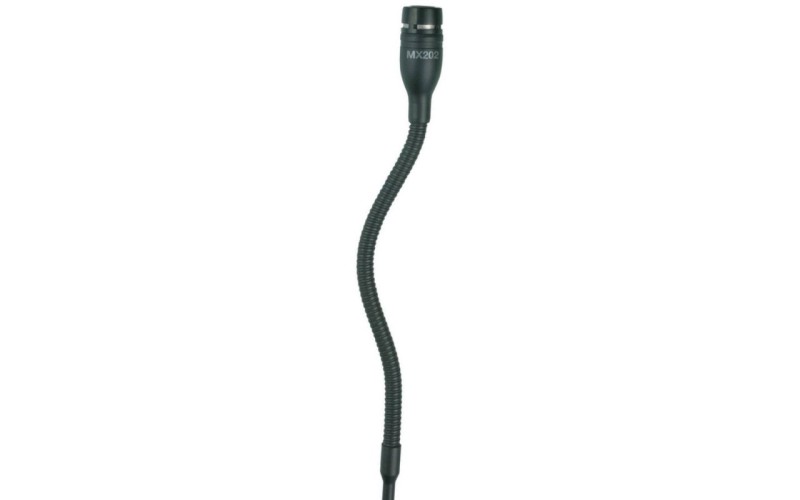 SHURE MX202BP/C миниатюрный театрально-хоровой кардиоидный микрофон