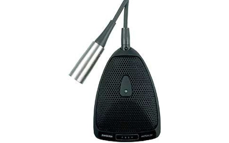 SHURE MX393/O плоский (поверхностный) конденсаторный всенаправленный микрофон с программируемым пере