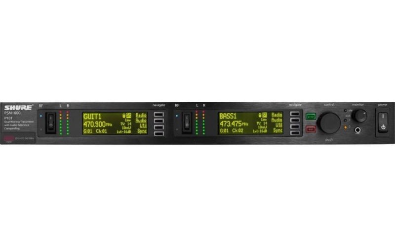 SHURE P10T Q22 790 – 822 MHz б/п передатчик системы PSM1000