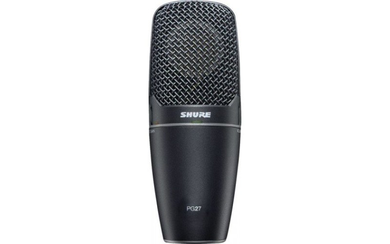 SHURE PG27 кардиоидный конденсаторный микрофон c большой диафрагмой