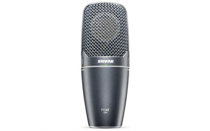 SHURE PG42USB кардиоидный конденсаторный вокальный микрофон c большой диафрагмой