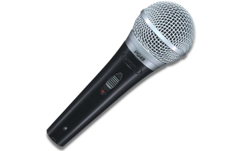SHURE PG48-QTR кардиоидный вокальный микрофон c выключателем