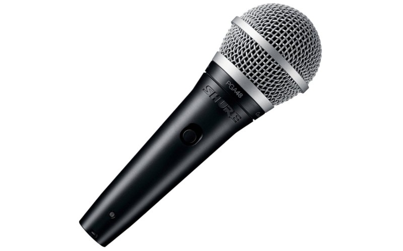 SHURE PGA48-XLR-E - кардиоидный вокальный микрофон c выключателем