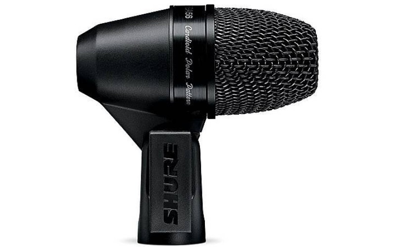 SHURE PGA56-XLR кардиоидный микрофон для ударных и других музыкальных инструментов, c держателем A50