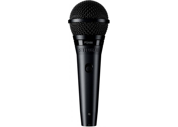 SHURE PGA58BTS кардиоидный вокальный микрофон c выключателем