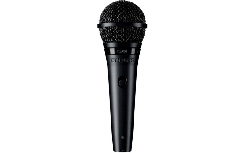 SHURE PGA58BTS кардиоидный вокальный микрофон c выключателем