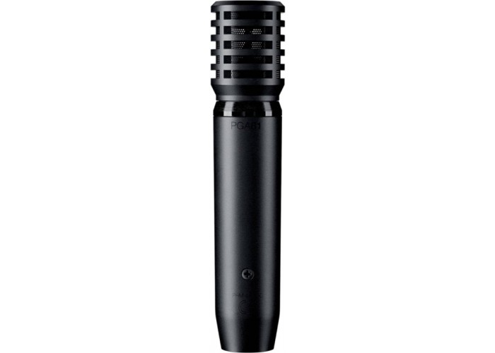 SHURE PGA81-XLR кардиоидный конденсаторный инструментальный микрофон c выключателем, с кабелем XLR -