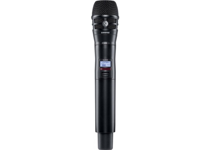 SHURE QLXD2/K8B P51 710 - 782 MHz ручной передатчик серии QLXD с капсюлем микрофона KSM8