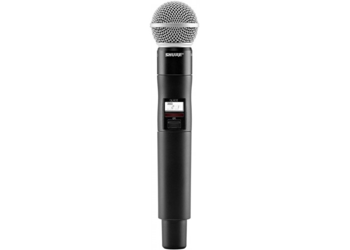 SHURE QLXD2/SM58 K51 606 - 670 MHz ручной передатчик серии QLXD с капсюлем микрофона SM58