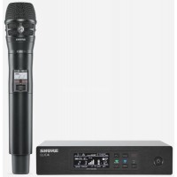SHURE QLXD24E/K8B P51 710 - 782 MHz вокальная радиосистема с ручным передатчиком KSM8