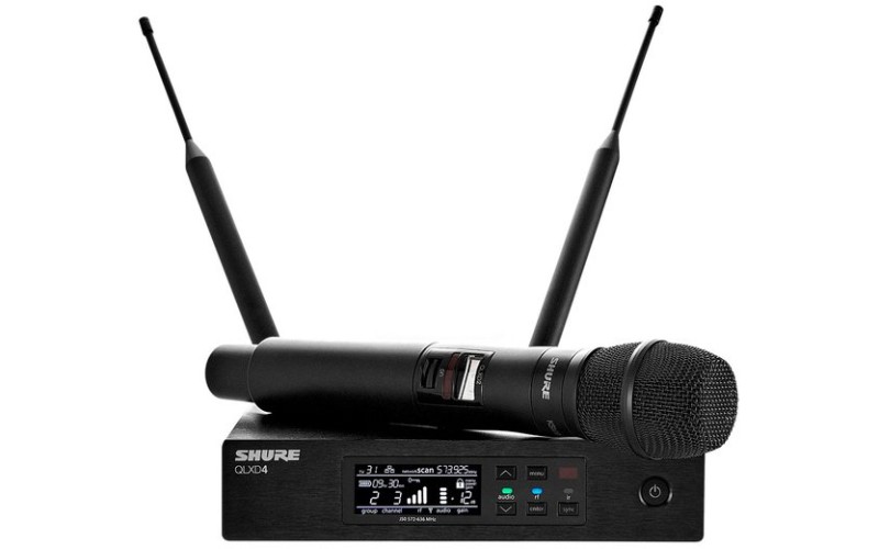 SHURE QLXD24E/KSM9 P51 710 - 782 MHz вокальная радиосистема с ручным передатчиком KSM9