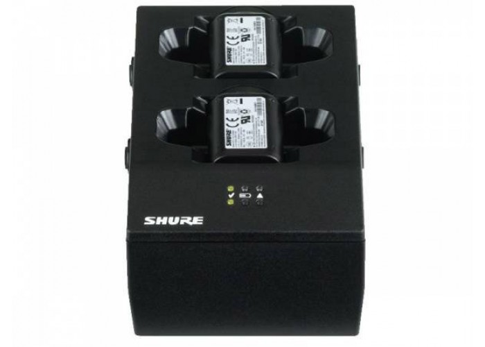 SHURE SBC200E Зарядное устройство для двух передатчиков/аккумуляторов ULXD SHURE SBC200E Зарядное устройство для двух передатчиков/аккумуляторов ULXD