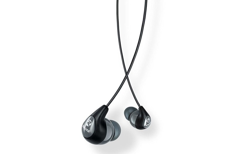 SHURE SE112-GR-EFS наушники внутриканальные (наушники вставные) с одним динамическим драйвером, цвет