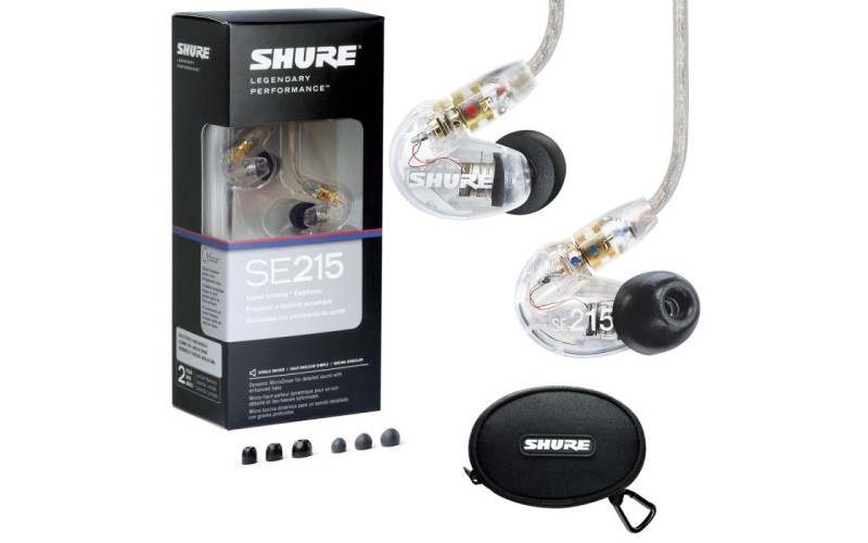 SHURE SE215-CL - профессиональные наушники