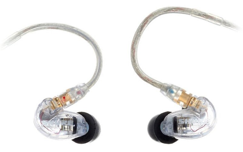 SHURE SE215-CL-EFS наушники внутриканальные (наушники вставные) с одним динамическим драйвером, проз