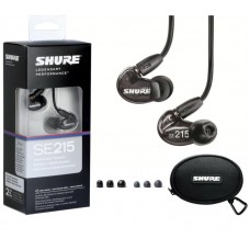 SHURE SE215-K - профессиональные наушники