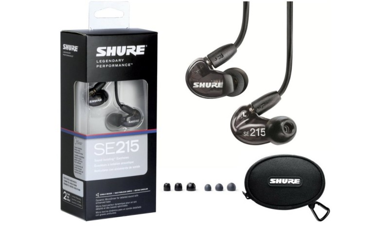 SHURE SE215-K - профессиональные наушники