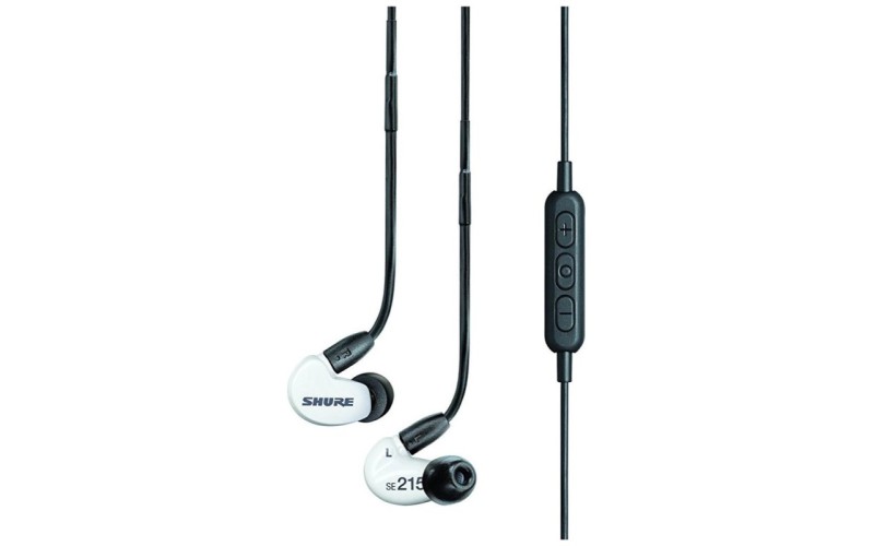 SHURE SE215SPE-W-BT1-EFS беспроводные внутриканальные Bluetooth наушники с одним динамическим драйве