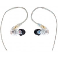 SHURE SE315-CL-EFS наушники внутриканальные (наушники вставные) с одним драйвером, прозрачные, отсое