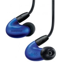 SHURE SE846-K+BT1-EFS премиальные беспроводные внутриканальные Bluetooth наушники, цвет черный.