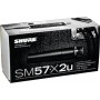 SHURE SM57-X2U динамический кардиоидный инструментальный микрофон с XLR-to-USB адаптером