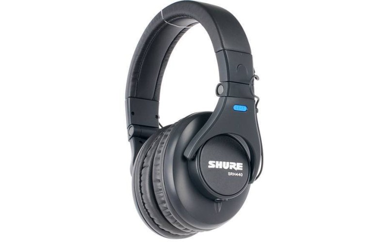 SHURE SRH440 профессиональные студийные наушники закрытого типа, складные, чехол для переноски в ком