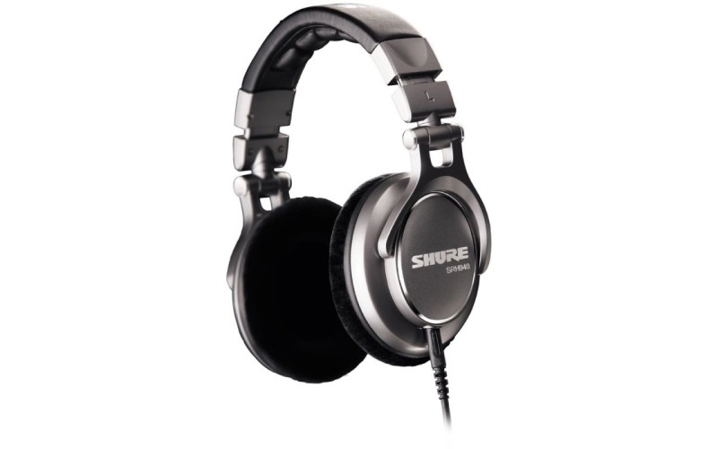SHURE SRH940 профессиональные мониторные наушники закрытого типа, складные, чехол и запасные амбюшур