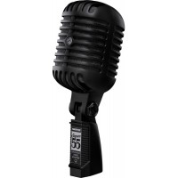 SHURE SUPER 55 Deluxe Pitch Black Edition ультрачерный динамический суперкардиоидный вокальный микро
