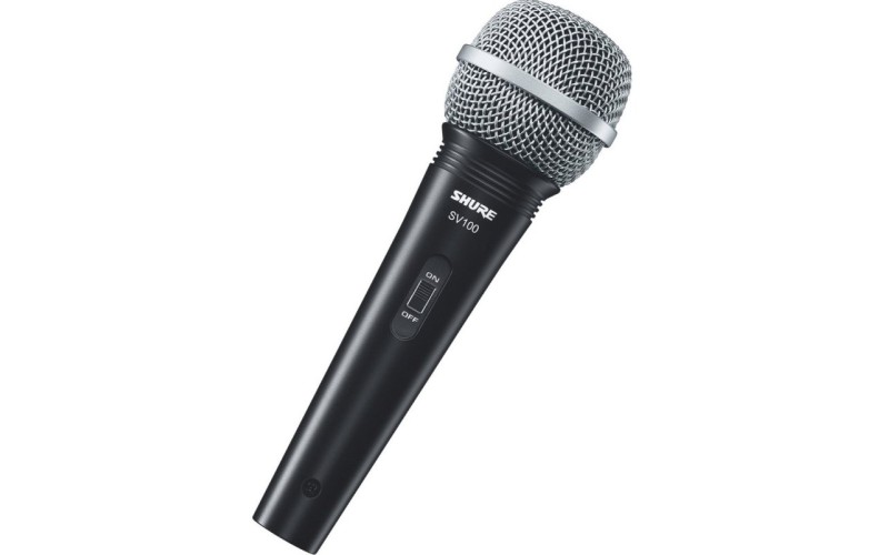 SHURE SV100-A микрофон динамический вокально-речевой с выключателем и кабелем