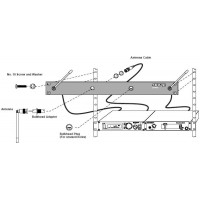 SHURE UA440 комплект для вывода антенн на переднюю панель (ULX)