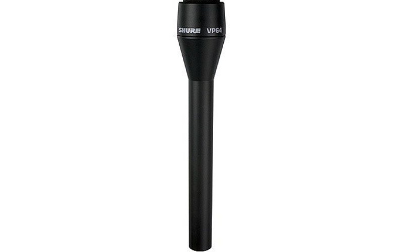 SHURE VP64AL динамический кардиоидный речевой (репортерский) микрофон на длинной ручке