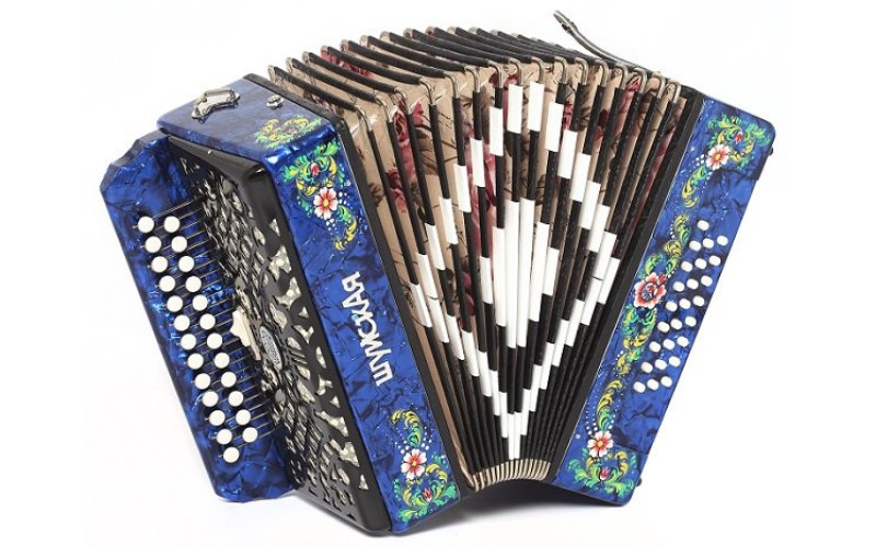 Шуйская Гармонь SZ51XL-C-BL Гармонь «Шуйская» 25х25-III, синяя