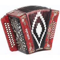 Шуйская Гармонь SZ51XL-F-RD Гармонь «Шуйская» 25х25-III, красная