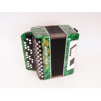 Шуйская Гармонь В24L-GR Баян «Озорник» 37х60-II, зеленый